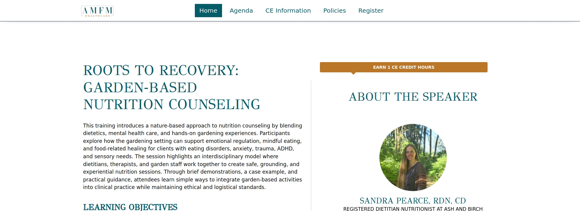 Roots to Recovery: Garden‑Based Nutrition Counseling